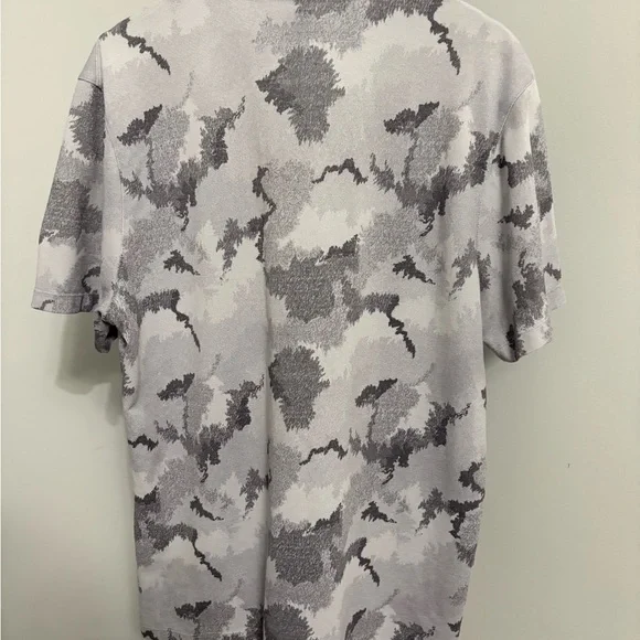Nike Dri-FIT Victory Men’s Camo Golf Polo - Photon Dust Grey/White (Size XL) - Picture 3 of 6